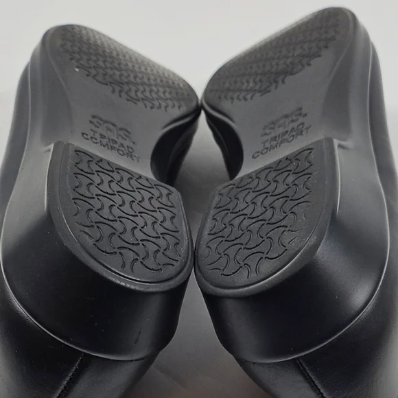 SAS Tripad Comfort Maria Leather Black Buckle Strap Round Toe Mary Jane Flat - Picture 12 of 16